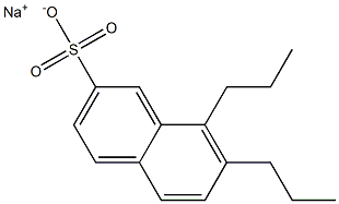 7,8-Dipropyl-2-naphthalenesulfonic acid sodium salt
