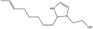 2-(6-Octenyl)-4-imidazoline-1-ethanol