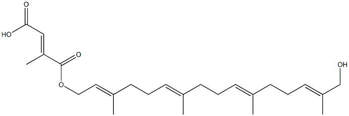 (2E,6E,10E,14E)-3,7,11,15-Tetramethyl-2,6,10,14-hexadecatetrene-1,16-diol 1-[(2E)-3-(hydroxycarbonyl)-2-methylacrylate]