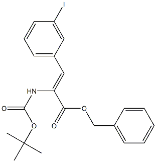 3-(3-Iodophenyl)-2-[(tert-butoxy)carbonylamino]acrylic acid benzyl ester