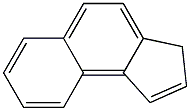3H-ベンゾ[e]インデン 化学構造式