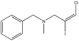 (E)-N-Benzyl-3-chloro-2-iodo-N-methyl-2-propen-1-amine