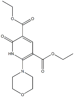 6-Morpholino-1,2-dihydro-2-oxopyridine-3,5-dicarboxylic acid diethyl ester