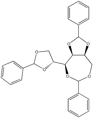 1-O,2-O:3-O,6-O:4-O,5-O-Tribenzylidene-L-glucitol