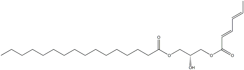 [R,(-)]-1-O-Palmitoyl-3-O-(1-oxo-2,4-hexadienyl)-L-glycerol