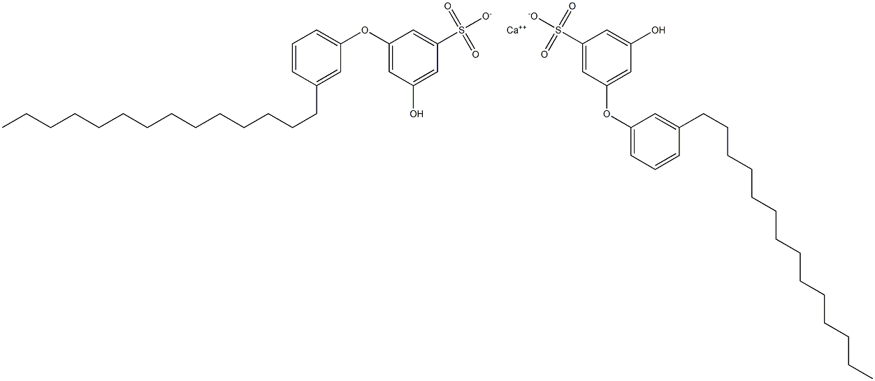 Bis(5-hydroxy-3'-tetradecyl[oxybisbenzene]-3-sulfonic acid)calcium salt