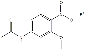 4-(Acetylamino)-2-methoxybenzenesulfinic acid potassium salt