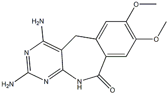 2,4-Diamino-7,8-dimethoxy-5H-pyrimido[4,5-c][2]benzazepin-10(11H)-one
