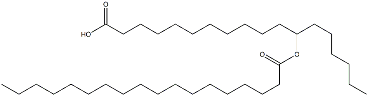 12-Octadecanoyloxystearic acid
