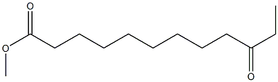10-オキソドデカン酸メチル 化学構造式