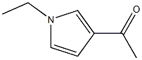 3-アセチル-1-エチル-1H-ピロール 化学構造式
