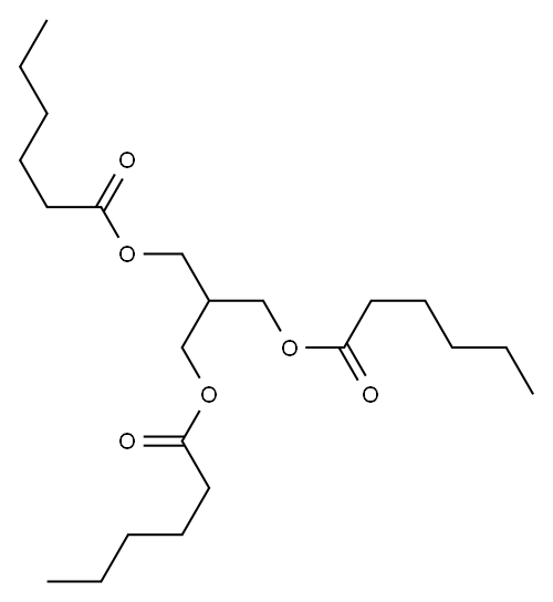 2-[(Hexanoyloxy)methyl]-1,3-propanediol dihexanoate