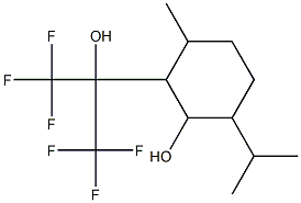2-(1-Trifluoromethyl-1-hydroxy-2,2,2-trifluoroethyl)-6-isopropyl-3-methylcyclohexanol