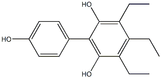 3,4,5-Triethyl-1,1'-biphenyl-2,4',6-triol