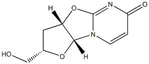 (2S,3aS,9aR)-2-(Hydroxymethyl)-2,3,3a,9a-tetrahydro-6H-furo[2',3':4,5]oxazolo[3,2-a]pyrimidin-6-one