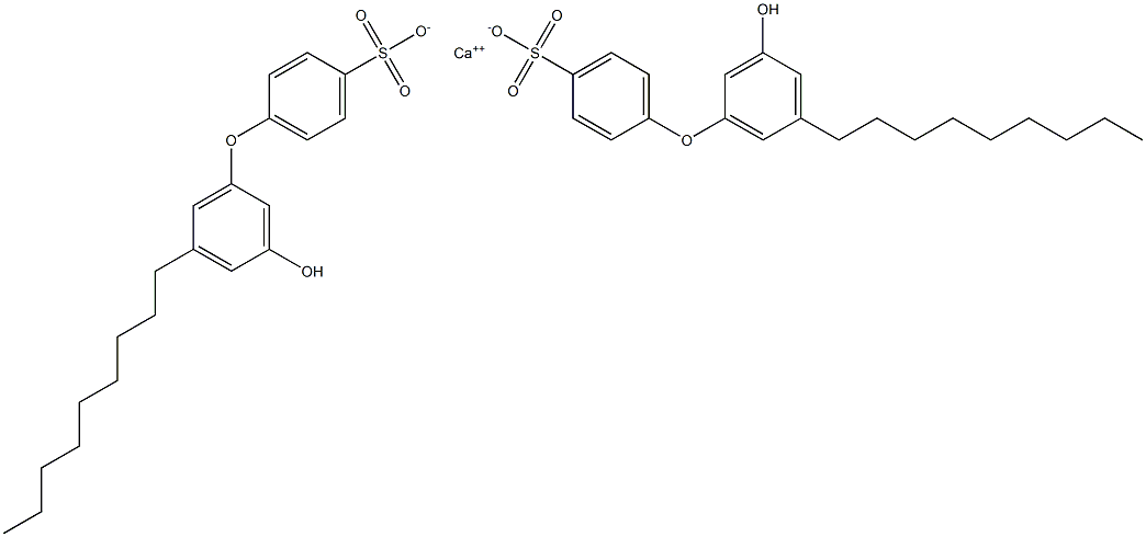 Bis(3'-hydroxy-5'-nonyl[oxybisbenzene]-4-sulfonic acid)calcium salt