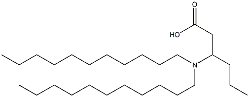 3-(Diundecylamino)hexanoic acid