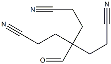 2,2-Bis(2-cyanoethyl)-4-cyanobutanal