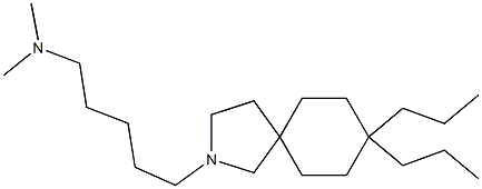 8,8-Dipropyl-2-(5-dimethylaminopentyl)-2-azaspiro[4.5]decane