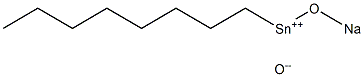 オクチル(ソジオオキシ)すず(IV)オキシド 化学構造式
