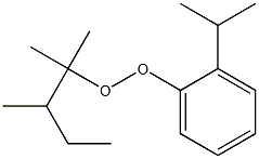 2-Isopropylphenyl 1,1,2-trimethylbutyl peroxide