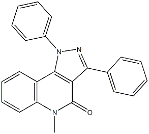 1,3-Diphenyl-5-methyl-4,5-dihydro-1H-pyrazolo[4,3-c]quinoline-4-one