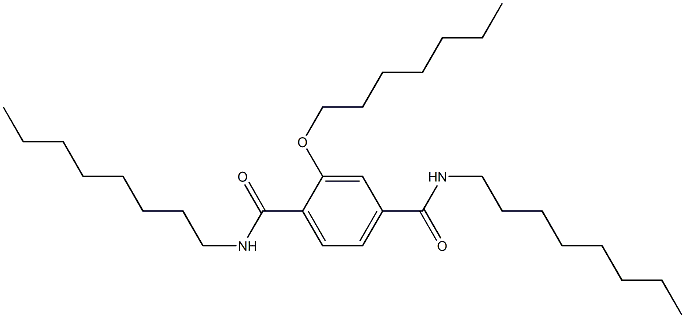 2-(Heptyloxy)-N,N'-dioctylterephthalamide
