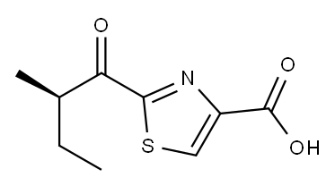 (-)-2-[(R)-2-Methylbutyryl]-4-thiazolecarboxylic acid