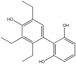 2',3',5'-Triethyl-1,1'-biphenyl-2,4',6-triol