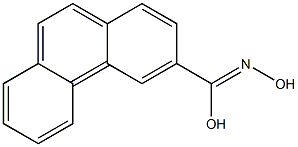フェナントレン-3-カルボヒドロキシム酸 化学構造式