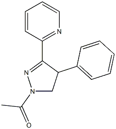 1-Acetyl-4-phenyl-3-(pyridin-2-yl)-2-pyrazoline