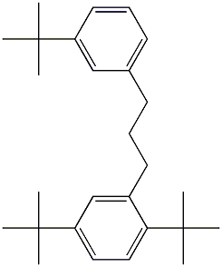 1-(2,5-Di-tert-butylphenyl)-3-(3-tert-butylphenyl)propane|