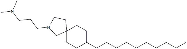 8-Decyl-2-(3-dimethylaminopropyl)-2-azaspiro[4.5]decane