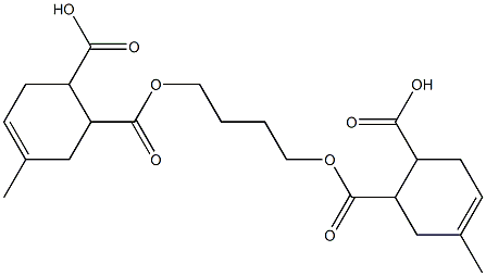 2-[4-(2-Carboxy-5-methyl-4-cyclohexenylcarbonyloxy)butoxycarbonyl]-4-methyl-4-cyclohexene-1-carboxylic acid