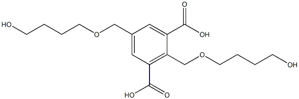 2,5-Bis(6-hydroxy-2-oxahexan-1-yl)isophthalic acid