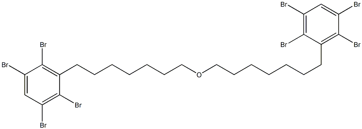 2,3,5,6-Tetrabromophenylheptyl ether