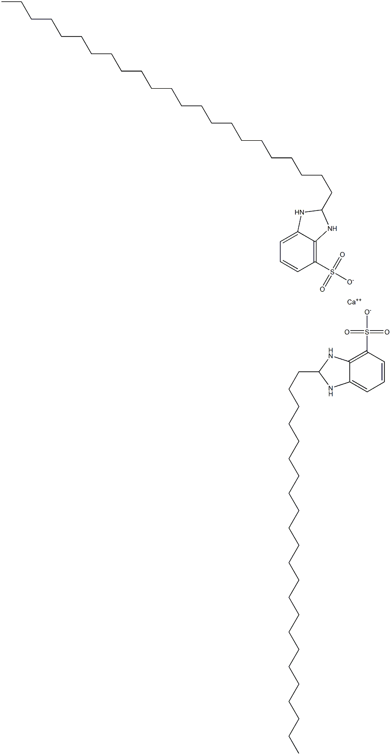 Bis(2,3-dihydro-2-tricosyl-1H-benzimidazole-4-sulfonic acid)calcium salt