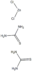 Dichlorobis(thiourea)zinc Structure