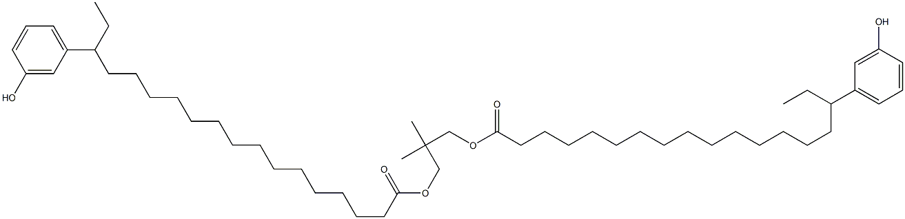 Bis[16-(3-hydroxyphenyl)stearic acid]2,2-dimethylpropane-1,3-diyl ester