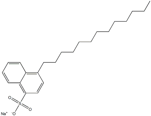 4-Tridecyl-1-naphthalenesulfonic acid sodium salt
