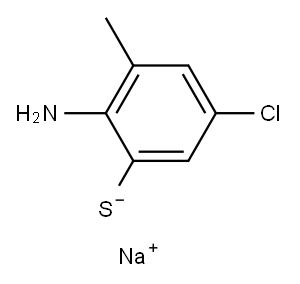 Sodium 2-amino-5-chloro-3-methylbenzenethiolate