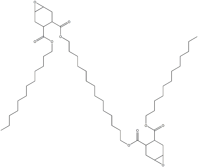 Bis[2-(dodecyloxycarbonyl)-4,5-epoxy-1-cyclohexanecarboxylic acid]1,14-tetradecanediyl ester