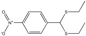 1-[Bis(ethylthio)methyl]-4-nitrobenzene