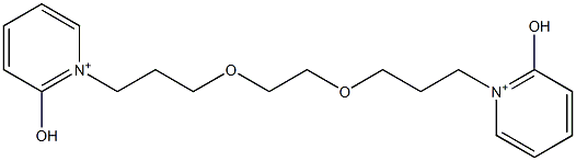 1,1'-(1,2-Ethanediyl)bis[oxy(3,1-propanediyl)]bis(2-hydroxypyridinium)