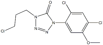 1-(2,4-Dichloro-5-methoxyphenyl)-4-(3-chloropropyl)-1H-tetrazol-5(4H)-one