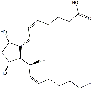 (5Z,9S,11R,13S,14Z)-9,11,13-Trihydroxy-5,14-prostadien-1-oic acid|