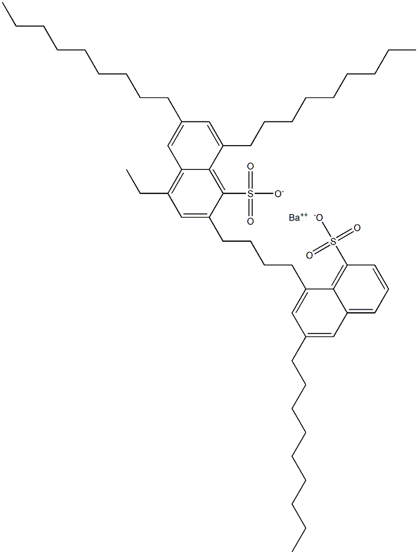 Bis(6,8-dinonyl-1-naphthalenesulfonic acid)barium salt