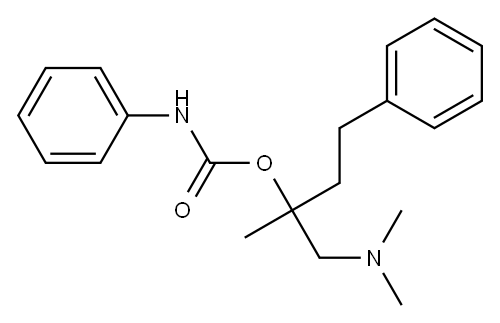 Carbanilic acid 1-(dimethylaminomethyl)-1-methyl-3-phenylpropyl ester