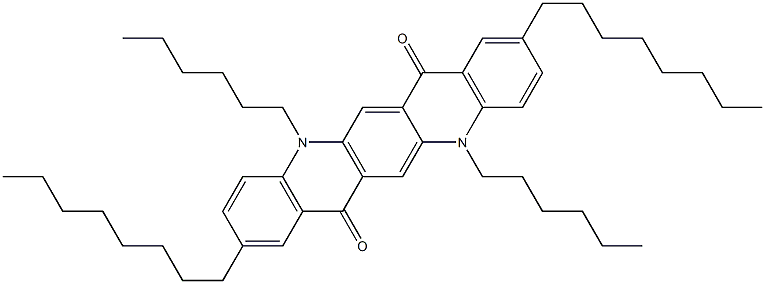 2,9-Dioctyl-5,12-dihexyl-5,12-dihydroquino[2,3-b]acridine-7,14-dione