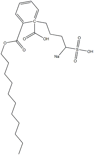 Phthalic acid 1-undecyl 2-(4-sodiosulfobutyl) ester
